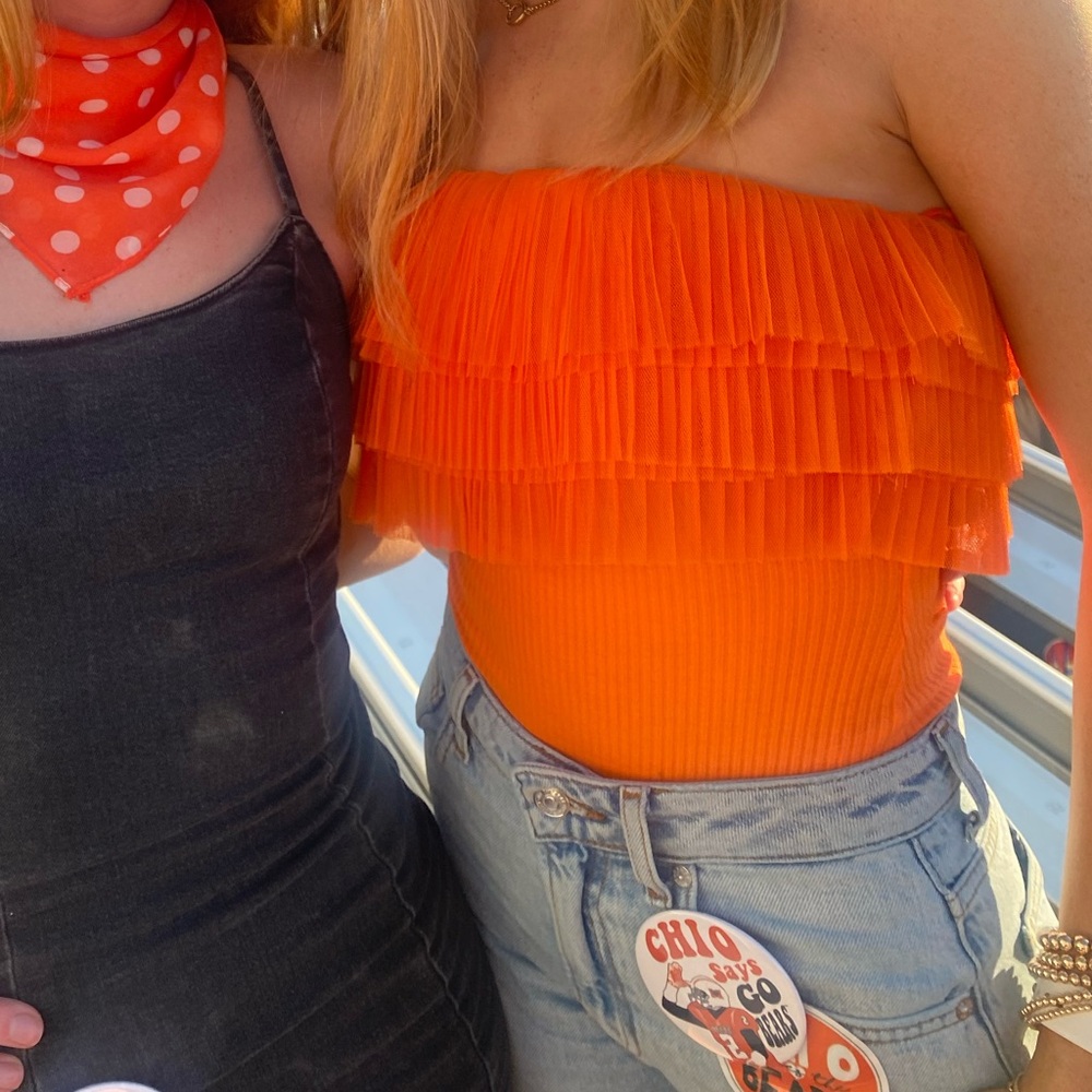 Flying Tomato Strapless Bodysuit